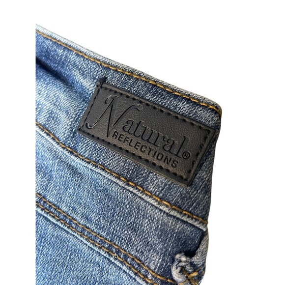 Natural Reflections Women's 12/T Classic Fit Straight Leg Jeans Everyday Wear - Picture 6 of 11